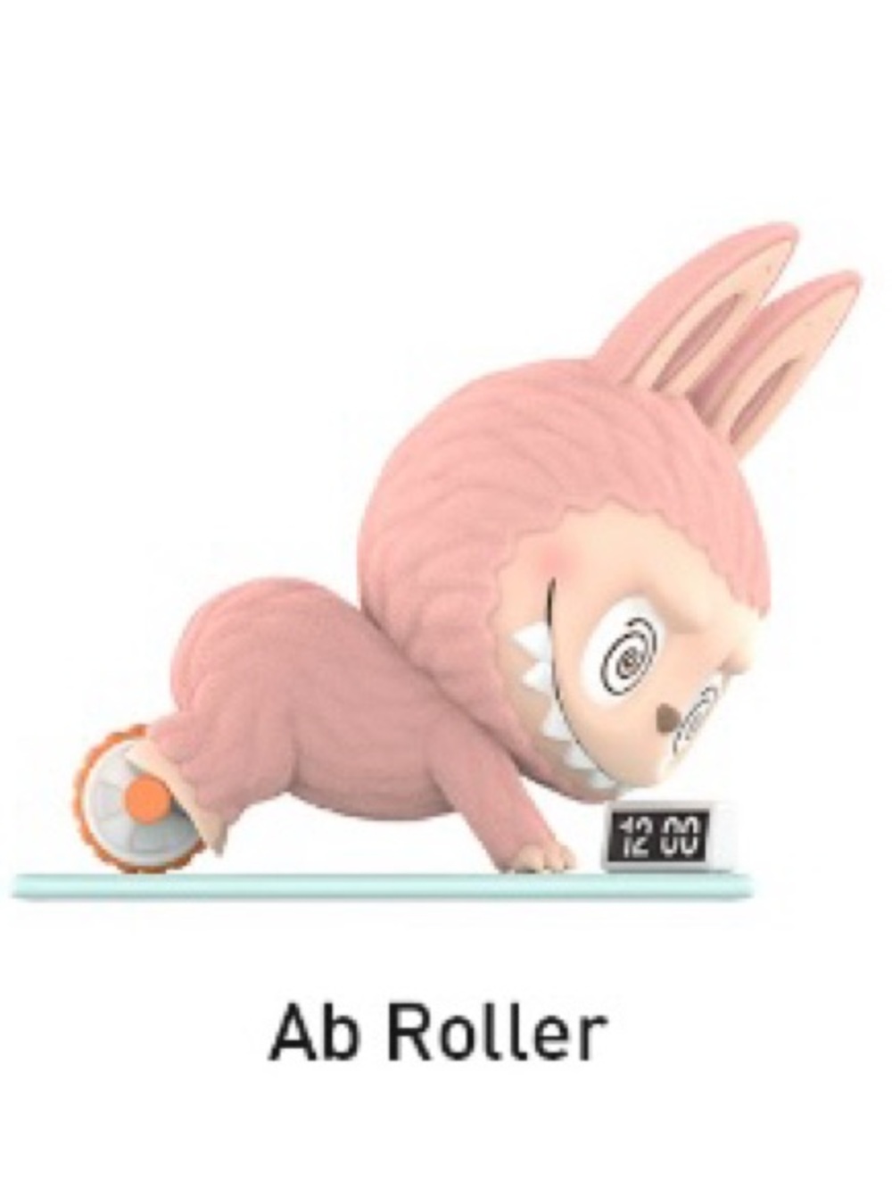 AB ROLLER - Pop Mart The Monsters Labubu LAZY YOGA Series Confirmed Figure